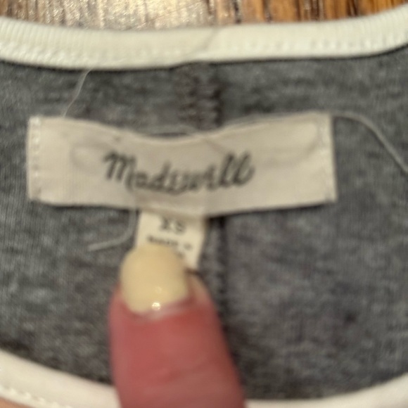 Madewell Offline Tank Top in Colorblock Dusty Blush Size XS - Picture 6 of 6